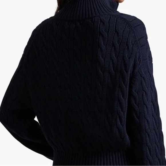 Ralph Lauren half zip knit sweater - Picture 3 of 6